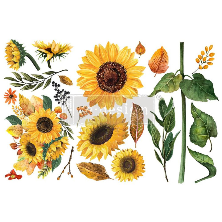 Трансфер Prima Decor Transfer Sunflower Afternoon