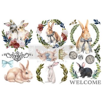 Трансфер Prima Decor Transfer Cottontail