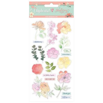 Чіпборд Stamperia Flowers, Celebration 15*30см