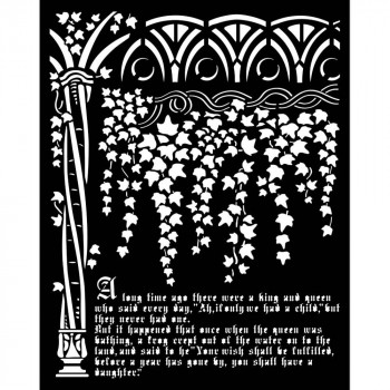 Трафарет Stamperia Ivy & History, Sleeping Beauty