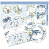 Набір паперу 20*20см The Paper Boutique Floral Waves 36/Pkg