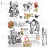 Трансфер Dress My Craft Transfer Me Sheet A4 Baby Giggles