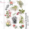 Трансфер Dress My Craft Transfer Me Sheet A4 Flowers All Around
