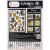 Трансфер Dress My Craft Transfer Me Sheet A4 Tribal Faces