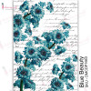 Трансфер Dress My Craft Transfer Me Sheet A4 Blue Beauty