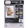 Трансфер Dress My Craft Transfer Me Sheet A4 Peach Roses