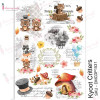 Трансфер Dress My Craft Transfer Me Sheet A4 Kyoot Critters