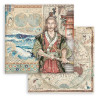 Набір паперу 30*30см Stamperia Sir Vagabond In Japan 10/Pkg