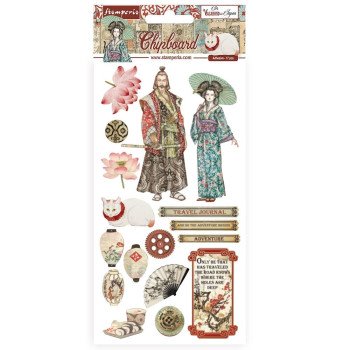 Чіпборд Stamperia Sir Vagabond In Japan 15*30см