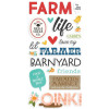 Наліпки Simple Stories Homegrown Foam Stickers 44/Pkg