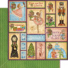 Набір паперу 30*30см Graphic 45 Deluxe Collector's Nutcracker Sweet 24/Pkg