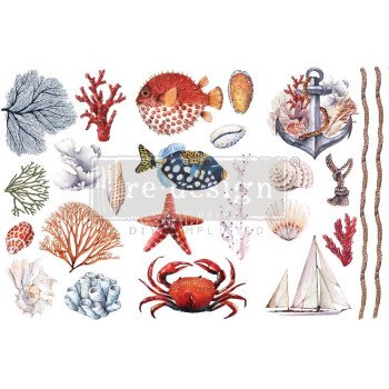Трансфер Prima Decor Transfer Amazing Sea Life