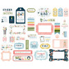 Висічки Echo Park Frames & Tags Day In The Life 33/Pkg