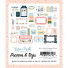 Висічки Echo Park Frames & Tags Day In The Life 33/Pkg
