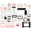 Висічки Echo Park Frames & Tags Wedding 33/Pkg