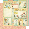 Набір паперу 30*30см Graphic 45 Deluxe Collector's Time To Flourish 24/Pkg