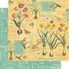 Набір паперу 30*30см Graphic 45 Deluxe Collector's Time To Flourish 24/Pkg