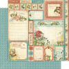 Набір паперу 30*30см Graphic 45 Deluxe Collector's Time To Flourish 24/Pkg