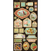 Набір паперу 30*30см Graphic 45 Deluxe Collector's Time To Flourish 24/Pkg