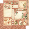 Набір паперу 30*30см Graphic 45 Deluxe Collector's Time To Flourish 24/Pkg