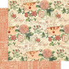 Набір паперу 30*30см Graphic 45 Deluxe Collector's Time To Flourish 24/Pkg