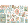 Висічки Graphic 45 Alice's Tea Party 44/Pkg