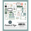 Висічки Carta Bella Frames & Tags Gather At Home 33/Pkg