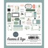 Висічки Carta Bella Frames & Tags Gather At Home 33/Pkg