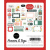 Висічки Carta Bella Frames & Tags Sunflower Market 33/Pkg