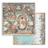 Набір паперу 30*30см Stamperia Backgrounds Lady Vagabond Lifestyle 10/Pkg