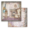 Набір паперу 30*30см Stamperia Backgrounds Lady Vagabond Lifestyle 10/Pkg