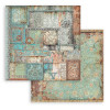 Набір паперу 30*30см Stamperia Backgrounds Lady Vagabond Lifestyle 10/Pkg
