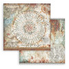 Набір паперу 30*30см Stamperia Backgrounds Lady Vagabond Lifestyle 10/Pkg