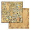 Набір паперу 30*30см Stamperia Backgrounds Klimt 10/Pkg