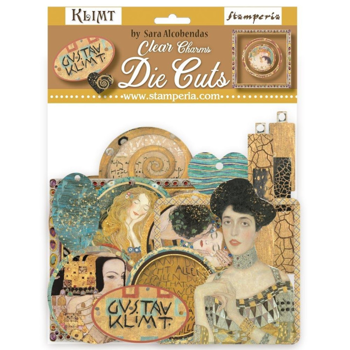 Висічки Stamperia Clear Die-Cuts Klimt DFLDCP20