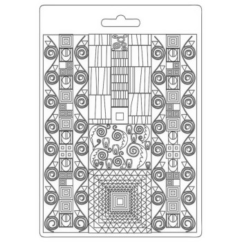 Молд Stamperia Soft Maxi A5 Patterns, Klimt