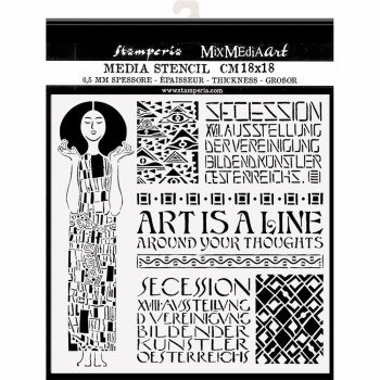 Трафарет Stamperia Art Nouvea, Klimt