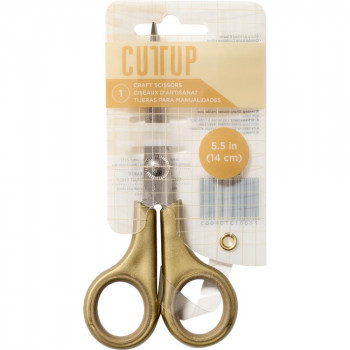 Ножиці American Crafts Cutup Fine Tip Craft Scissors Gold 14см