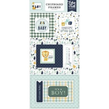  Наліпки з чіпборду Echo Park It's A Boy Frames 15*33см