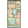 Наліпки Graphic 45 Wild & Free Cardstock Stickers Elements 30*30см