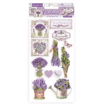 Чіпборд Stamperia Elements, Provence 15*30см