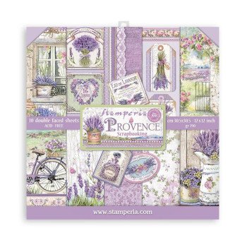 Набір паперу 30*30см Stamperia Provence 10/Pkg