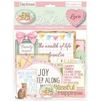 Висічки Stamperia Clear Die-Cuts Day Dream