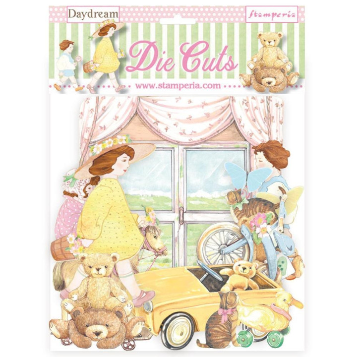 Висічки Stamperia Die-Cuts Day Dream