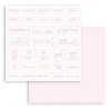 Набір паперу 20*20см Stamperia Backgrounds Baby Dream Pink, Day Dream 10/Pkg