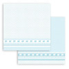 Набір паперу 20*20см Stamperia Backgrounds Baby Dream Blue, Day Dream 10/Pkg