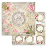 Набір паперу 20*20см Stamperia Romantic Garden House 10/Pkg