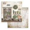 Набір паперу 20*20см Stamperia Romantic Garden House 10/Pkg