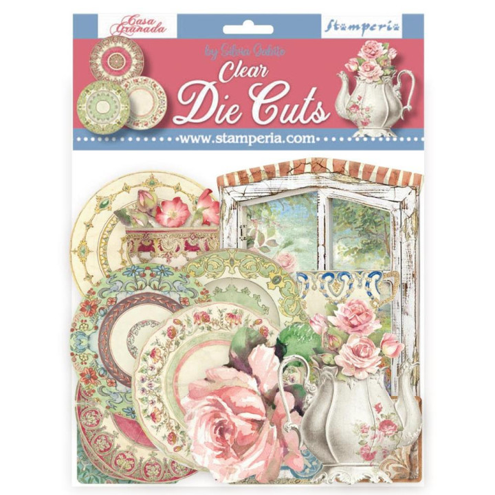 Висічки Stamperia Clear Die-Cuts Casa Granada