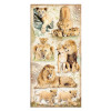 Набір паперу 15*30см Stamperia Collectables Savana 10/Pkg